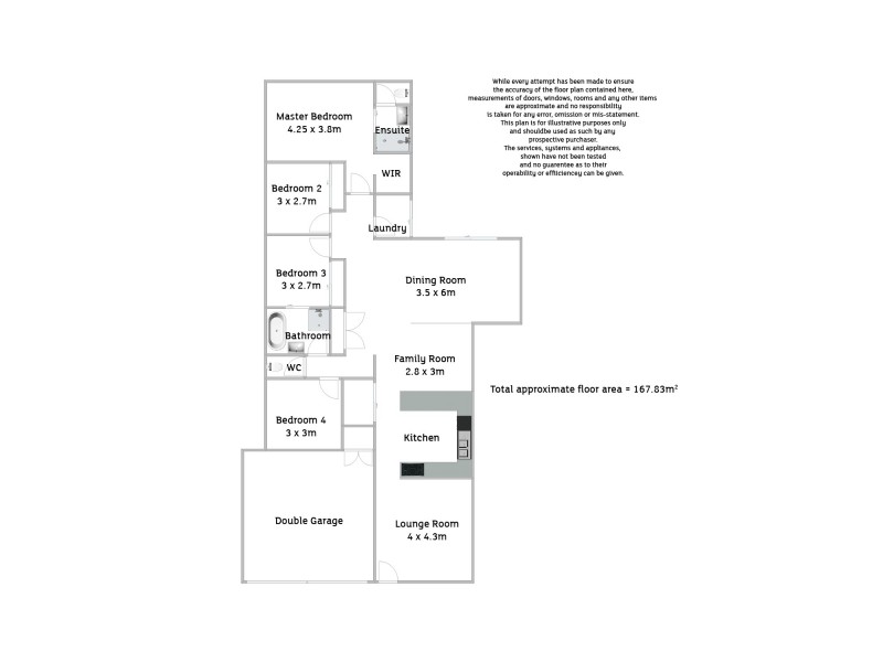 43 Claremont Parade, Forest Lake QLD 4078 Floorplan