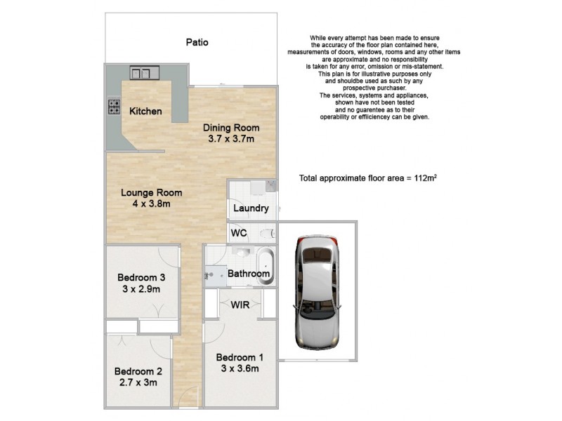 47 Paton Crescent, Forest Lake QLD 4078 Floorplan