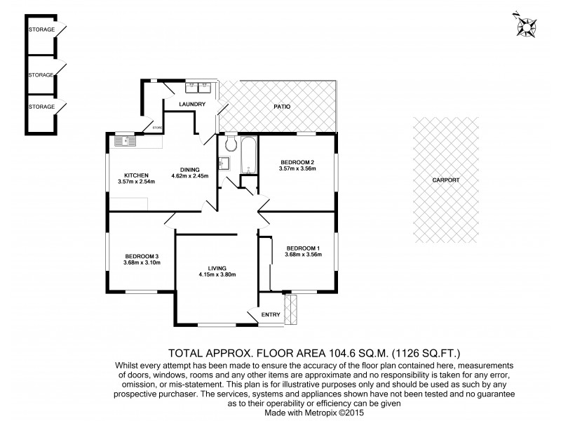 11 Burdock Street, Inala QLD 4077 Floorplan