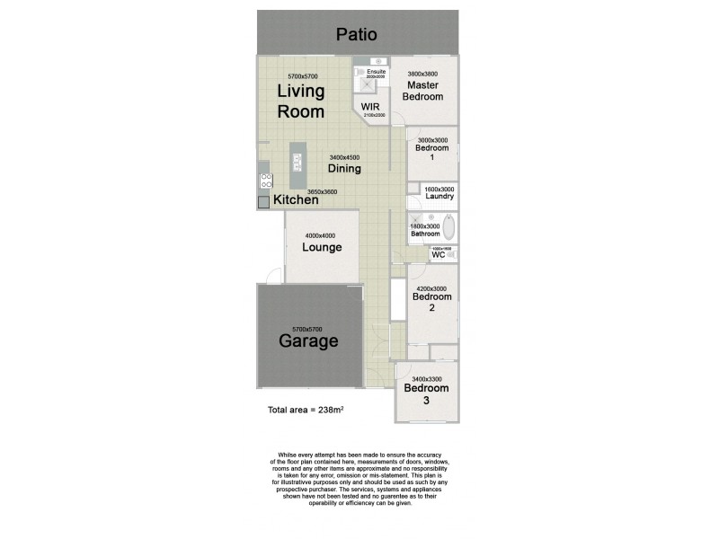 7 Tolmer Crescent, Forest Lake QLD 4078 Floorplan