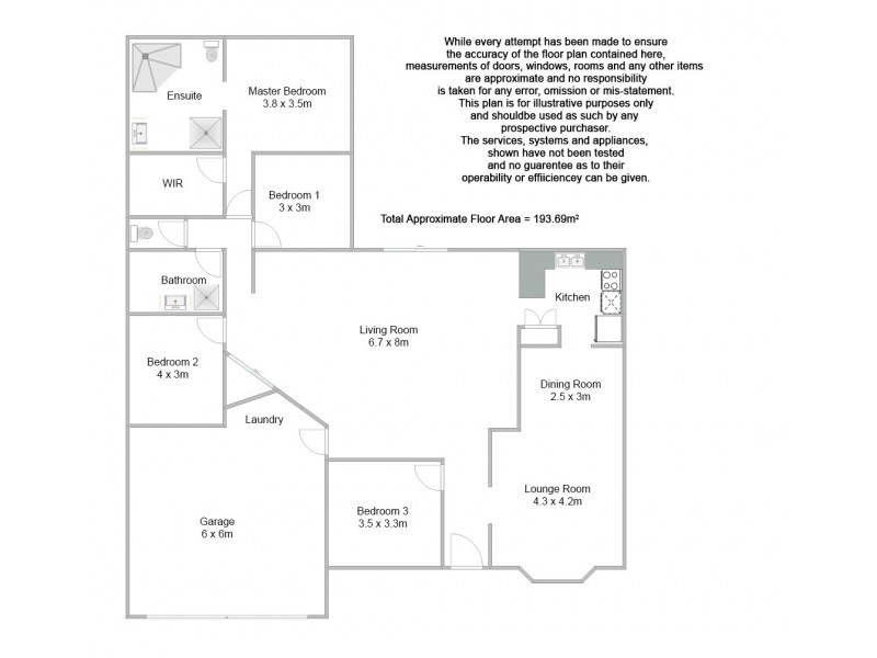 6 Amethyst Court, Springfield QLD 4300 Floorplan