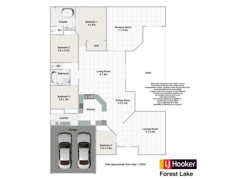 12 Grand South Circuit, Springfield Lakes QLD 4300 Floorplan