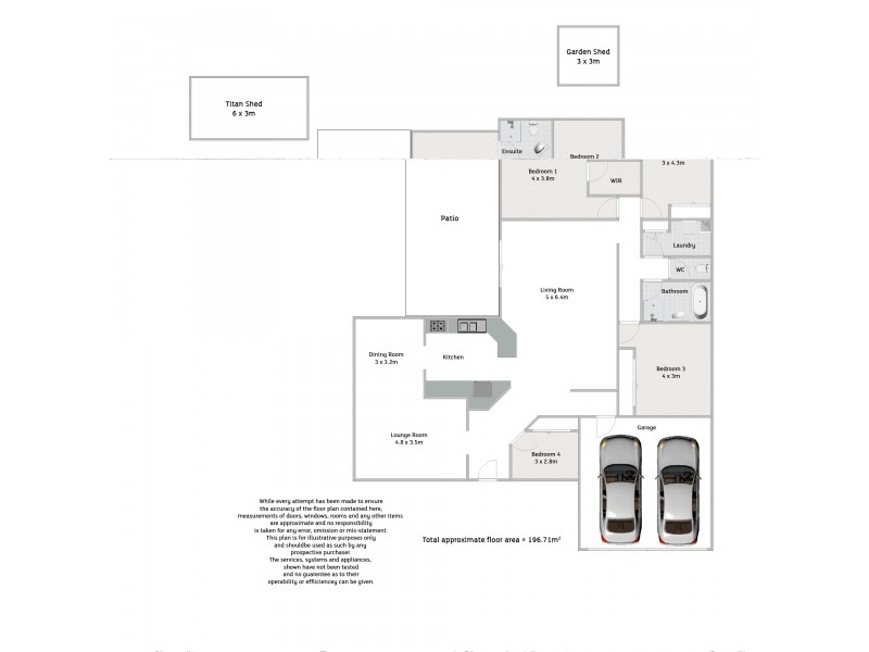 5 Scarlet Place, Forest Lake QLD 4078 Floorplan