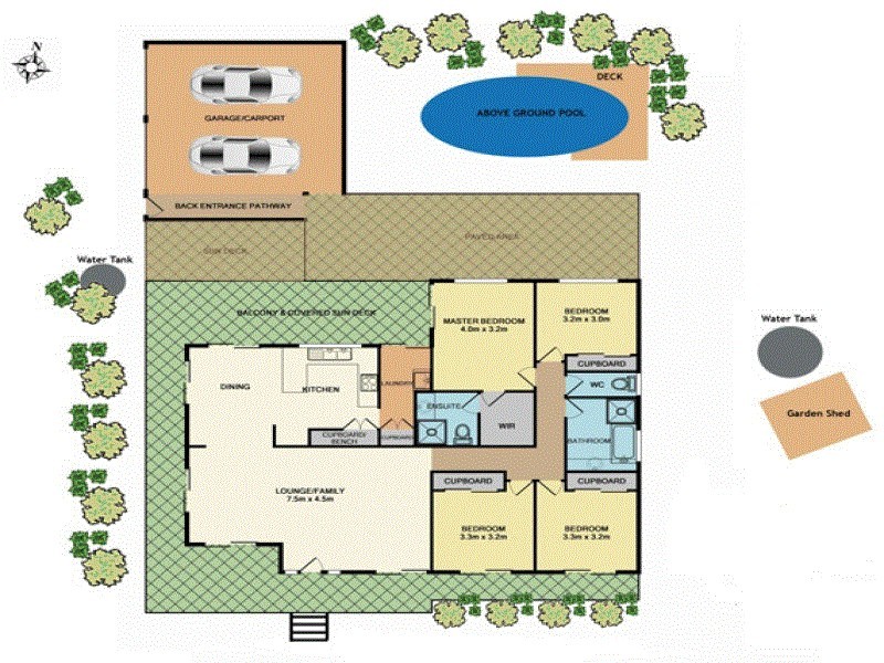 18 Amara Crescent, Forest Lake QLD 4078 Floorplan