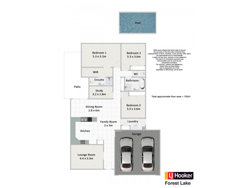 26 Chapman Place, Oxley QLD 4075 Floorplan