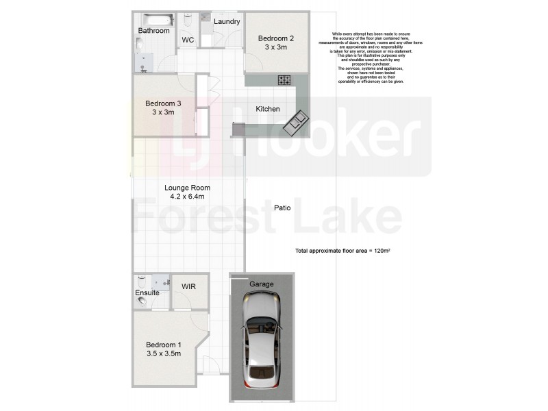 5 Minker Place, Forest Lake QLD 4078 Floorplan