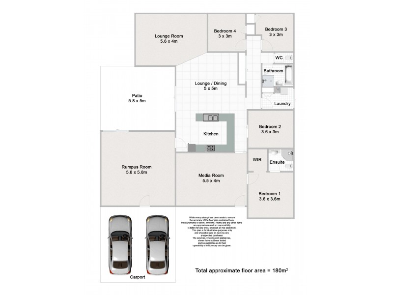 5 Horton Place, Forest Lake QLD 4078 Floorplan