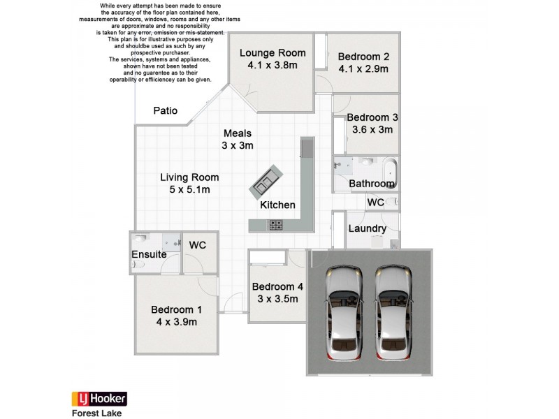14 Desoto Place, Forest Lake QLD 4078 Floorplan