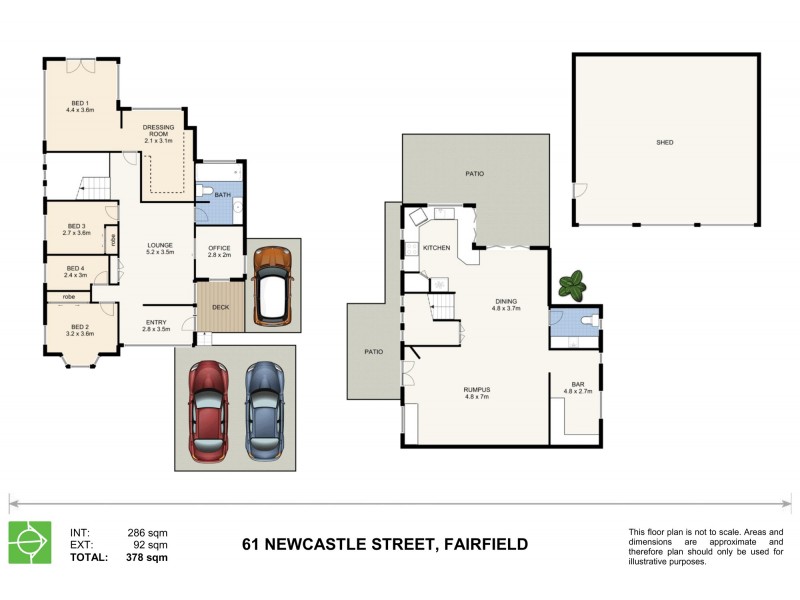 61 Newcastle Street, Fairfield QLD 4103 Floorplan