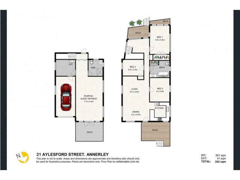 21 Aylesford Street, Annerley QLD 4103 Floorplan