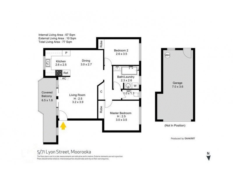 5/71 Lyon Street, Moorooka QLD 4105 Floorplan