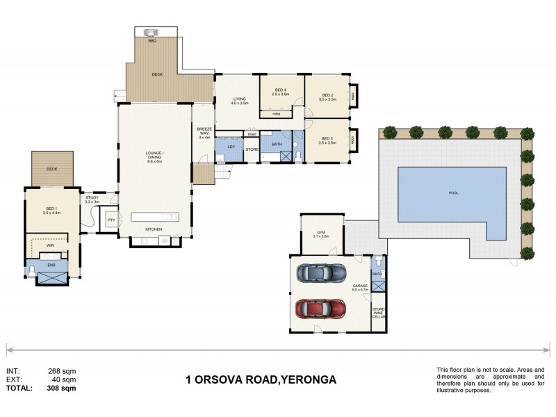 1 Orsova Road, Yeronga QLD 4104 Floorplan