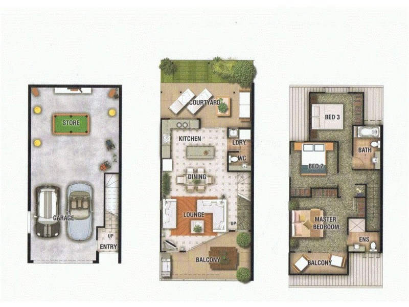 1/20 Taunton Street, Annerley QLD 4103 Floorplan