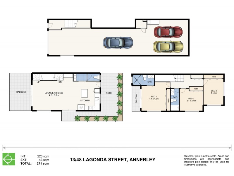 13/48 Lagonda Street, Annerley QLD 4103 Floorplan