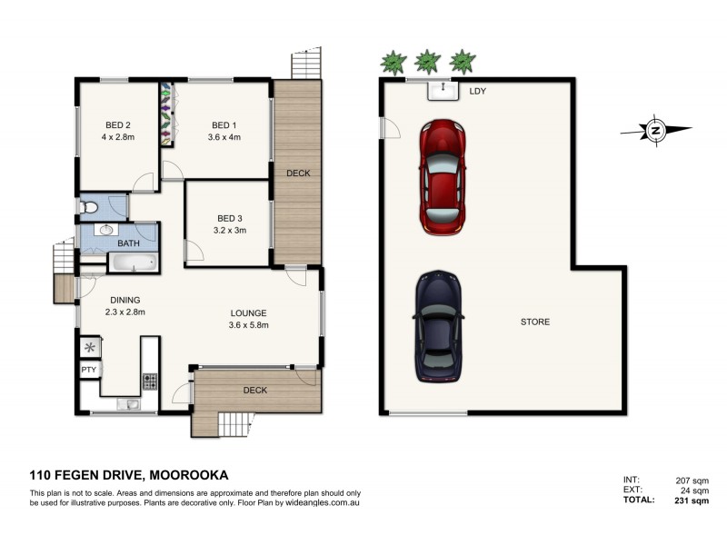 110 Fegen Drive, Moorooka QLD 4105 Floorplan