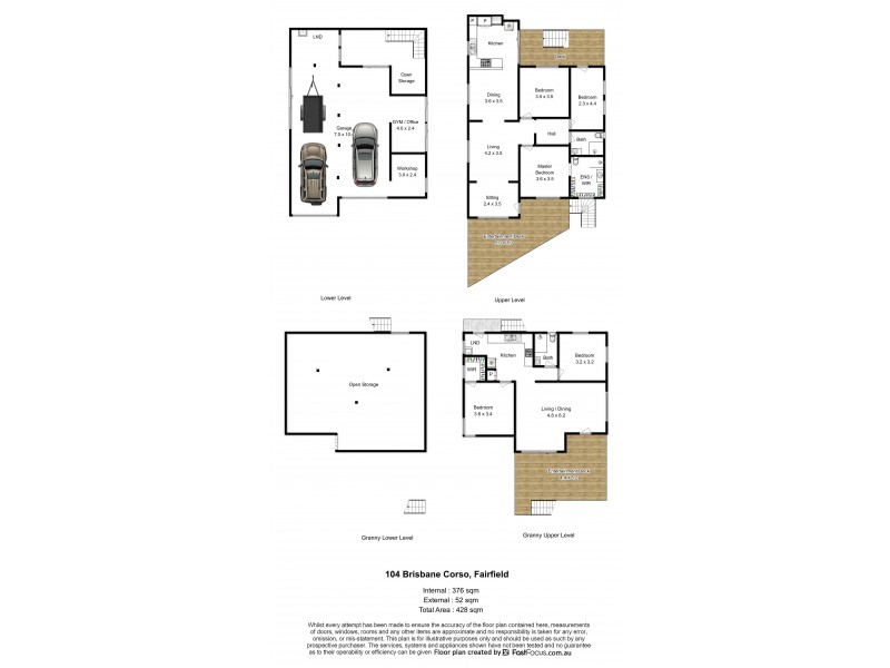 104 Brisbane Corso, Fairfield QLD 4103 Floorplan