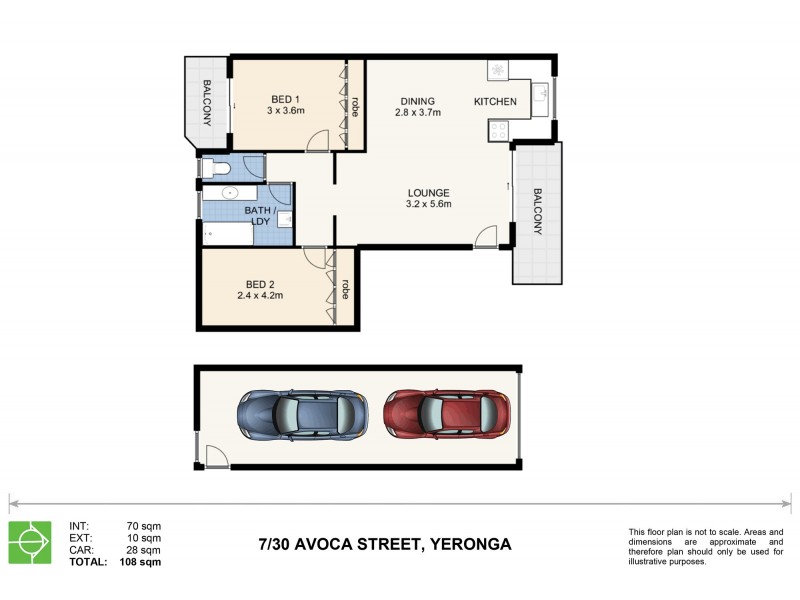 7/30 Avoca Street, Yeronga QLD 4104 Floorplan