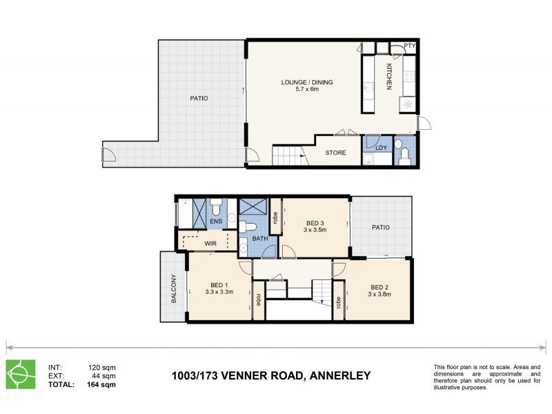 1003/172 Venner Road, Yeronga QLD 4104 Floorplan