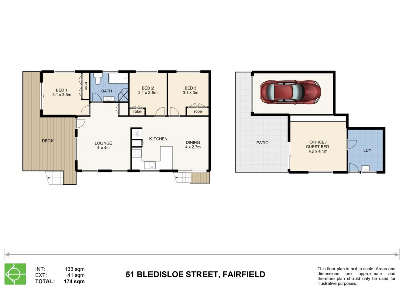51 Bledisloe Street, Fairfield QLD 4103 Floorplan