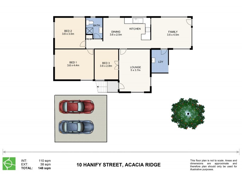 10 Hanify Street, Acacia Ridge QLD 4110 Floorplan