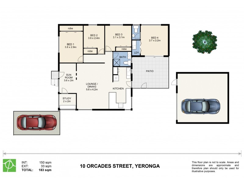 10 Orcades Road, Yeronga QLD 4104 Floorplan
