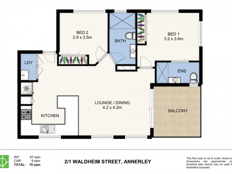 2/1 Waldheim Street, Annerley QLD 4103