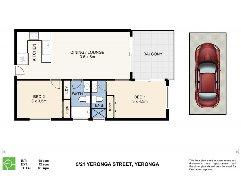 5/21 Yeronga Street, Yeronga QLD 4104 Floorplan