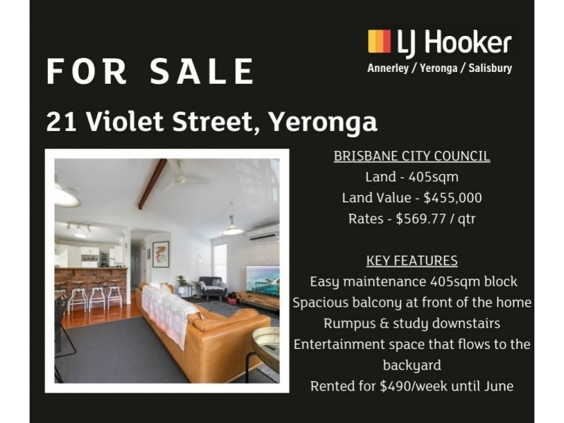 21 Violet Street, Yeronga QLD 4104