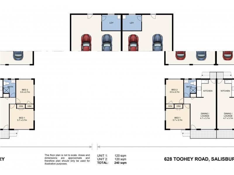 628 Toohey Road, Salisbury QLD 4107 Floorplan