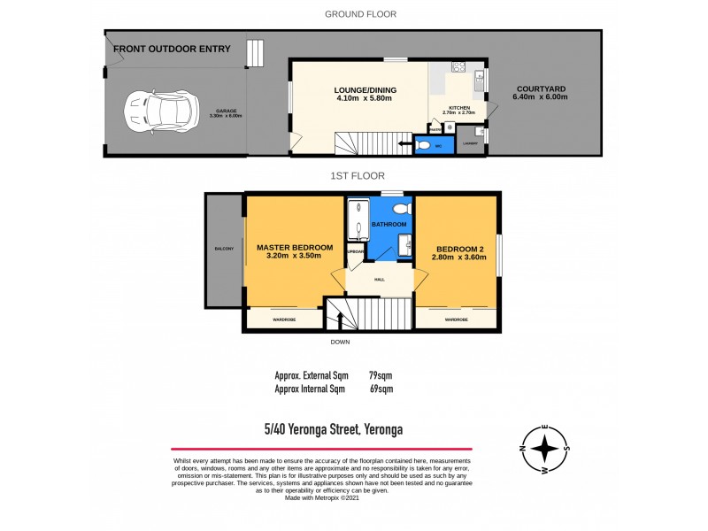 5/40 Yeronga Street, Yeronga QLD 4104 Floorplan