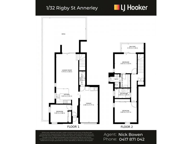 1/32 Rigby Street, Annerley QLD 4103 Floorplan