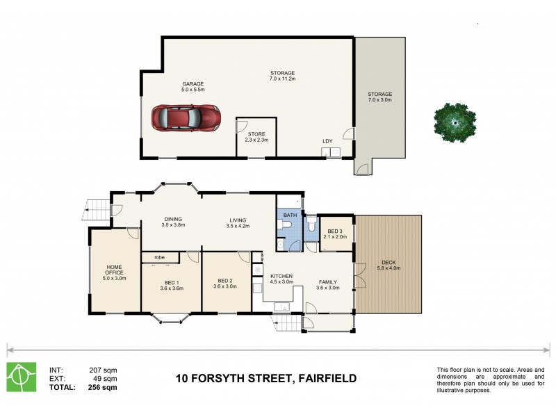 10 Forsyth Street, Fairfield QLD 4103 Floorplan
