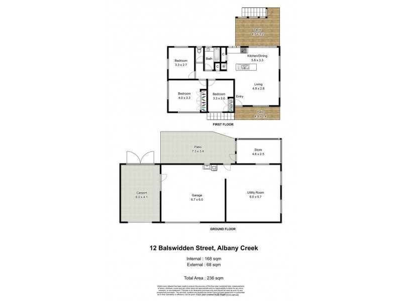 12 Balswidden Street, Albany Creek QLD 4035 Floorplan