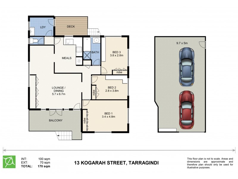 13 Kogarah Street, Tarragindi QLD 4121 Floorplan