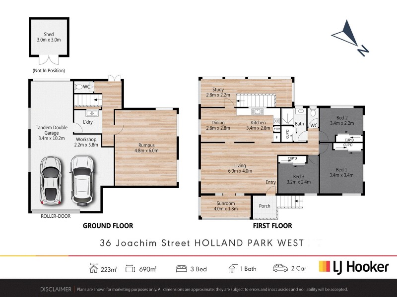 36 Joachim Street, Holland Park West QLD 4121 Floorplan