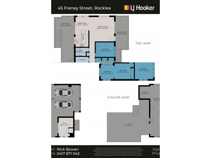 45 Freney Street, Rocklea QLD 4106 Floorplan