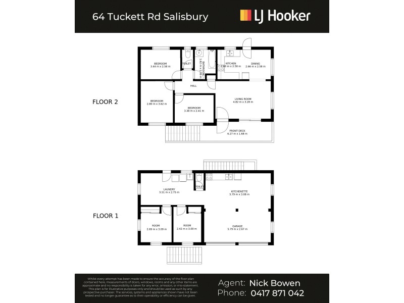 64 Tuckett Road, Salisbury QLD 4107 Floorplan