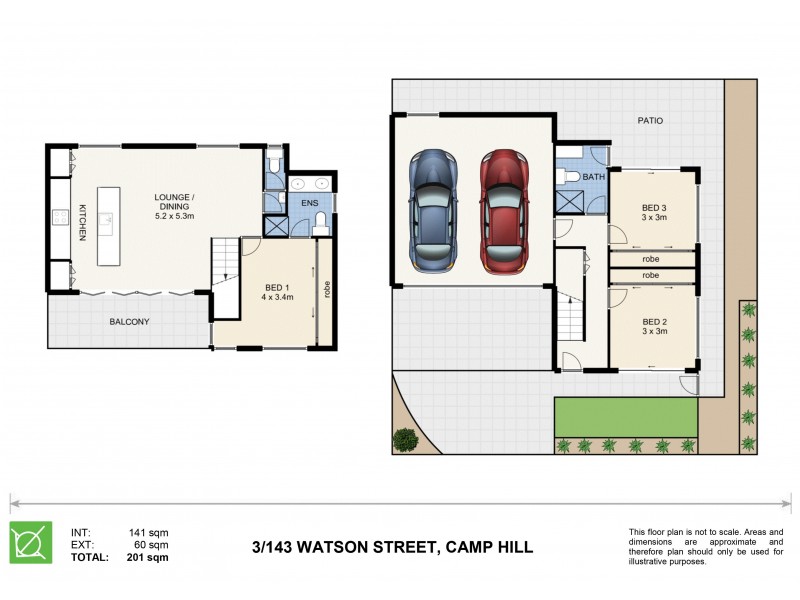 3/143 Watson Street, Camp Hill QLD 4152 Floorplan