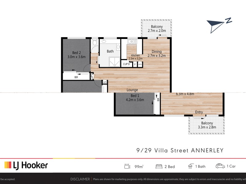 9/29 Villa Street, Annerley QLD 4103 Floorplan