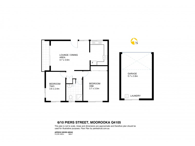6/10 Piers Street, Moorooka QLD 4105 Floorplan