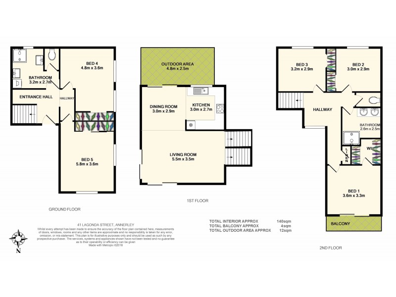 41 Lagonda Street, Annerley QLD 4103 Floorplan