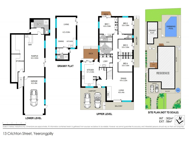 13 Crichton Street, Yeerongpilly QLD 4105 Floorplan