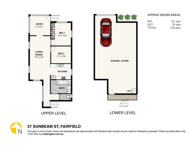 57 Sunbeam Street, Fairfield QLD 4103 Floorplan