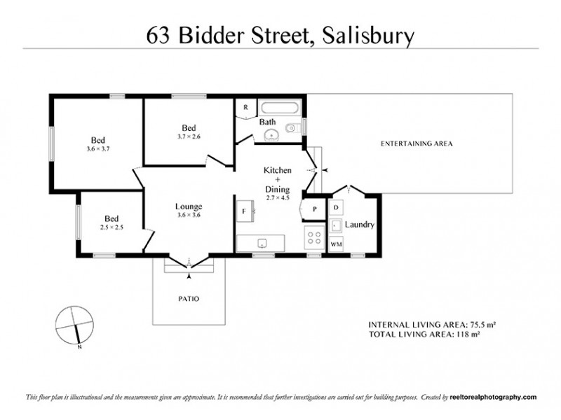63 Bidder Street, Salisbury QLD 4107 Floorplan