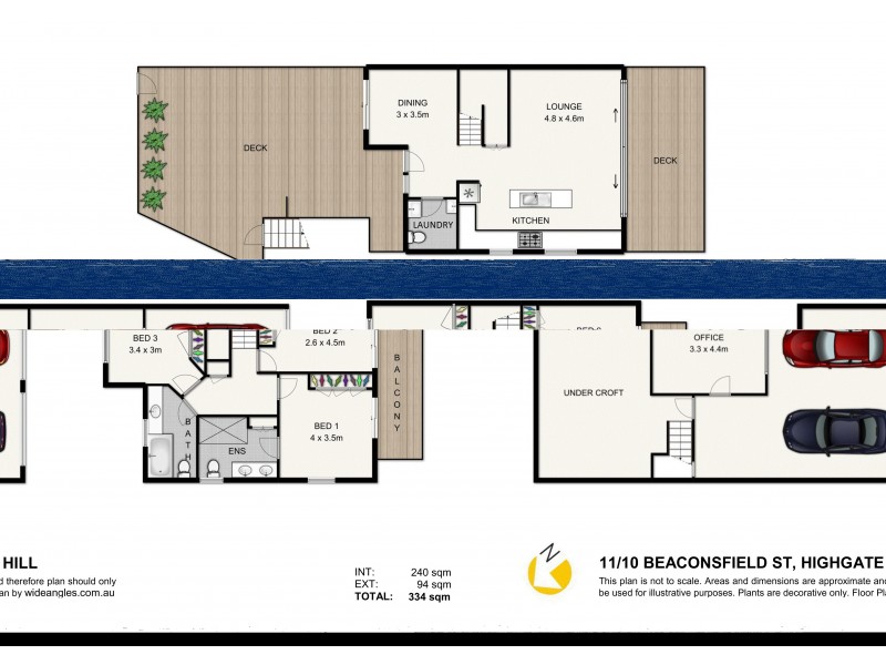 11/10 Beaconsfield Street, Highgate Hill QLD 4101 Floorplan