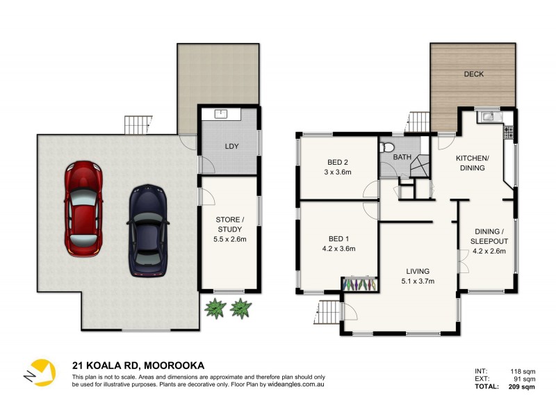 21 Koala Road, Moorooka QLD 4105 Floorplan