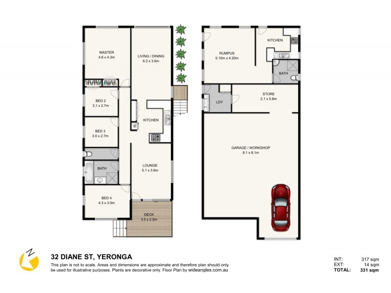 32 Diane Street, Yeronga QLD 4104 Floorplan