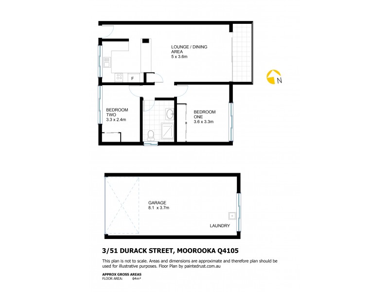 3/51 Durack Street, Moorooka QLD 4105 Floorplan