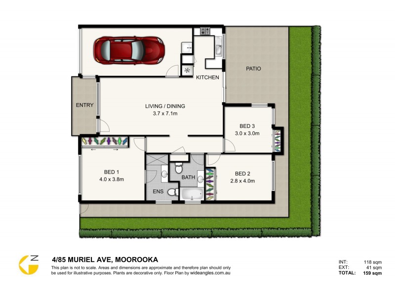 4/85 Muriel Avenue, Moorooka QLD 4105 Floorplan