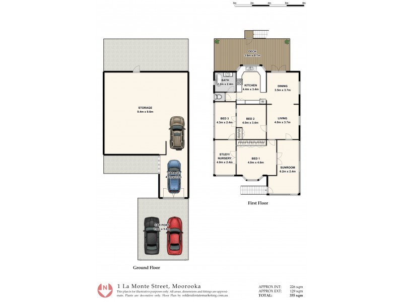 1 La Monte Street, Moorooka QLD 4105 Floorplan